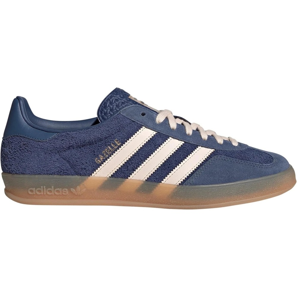 Adidas Gazelle Indoor Men's Size 6 Sneakers Dark Blue Shoes JI0322 NEW